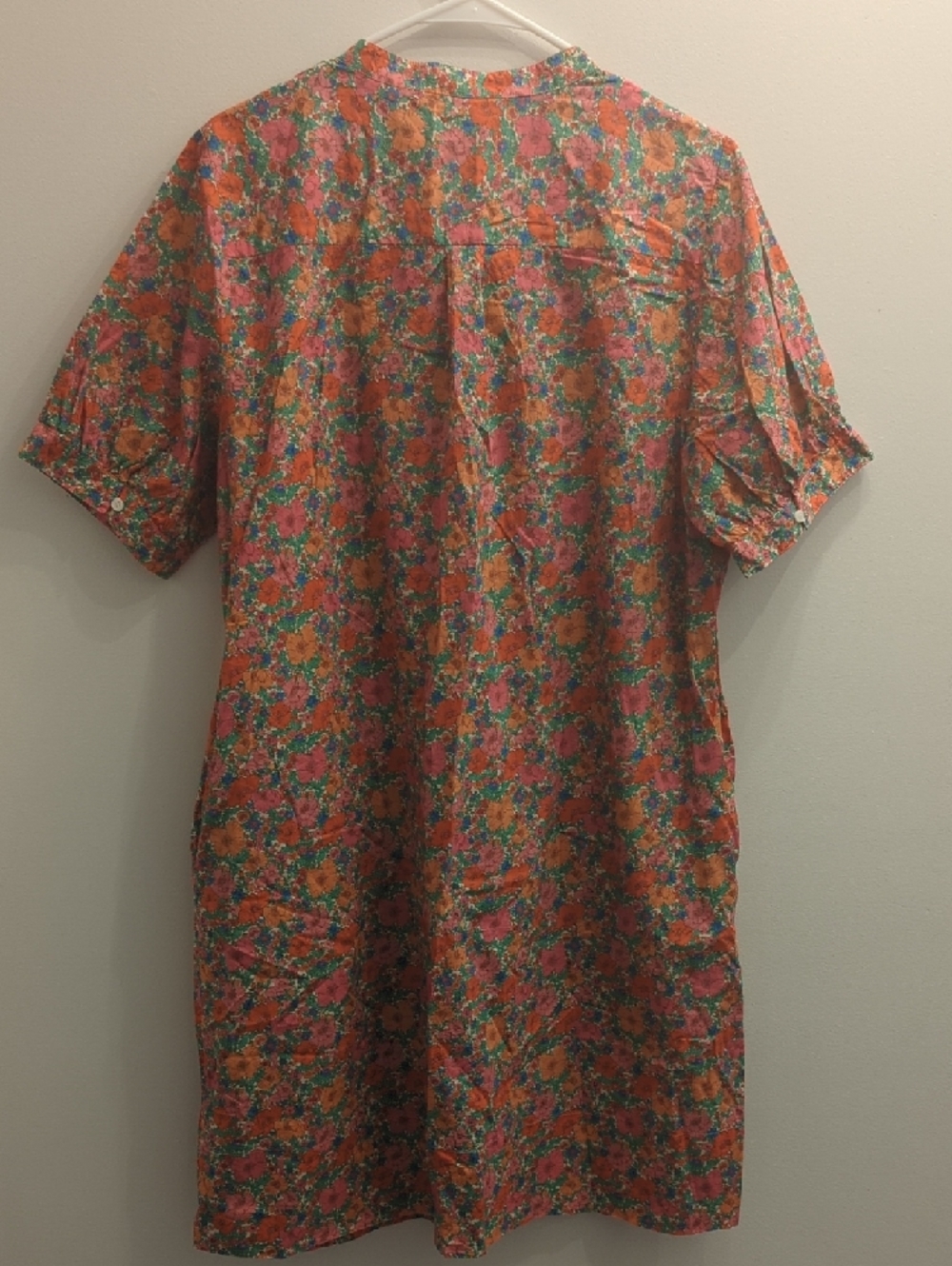 J. Crew × Liberty Multi-Color Floral Midi Shirt Dress - Picture 7 of 8